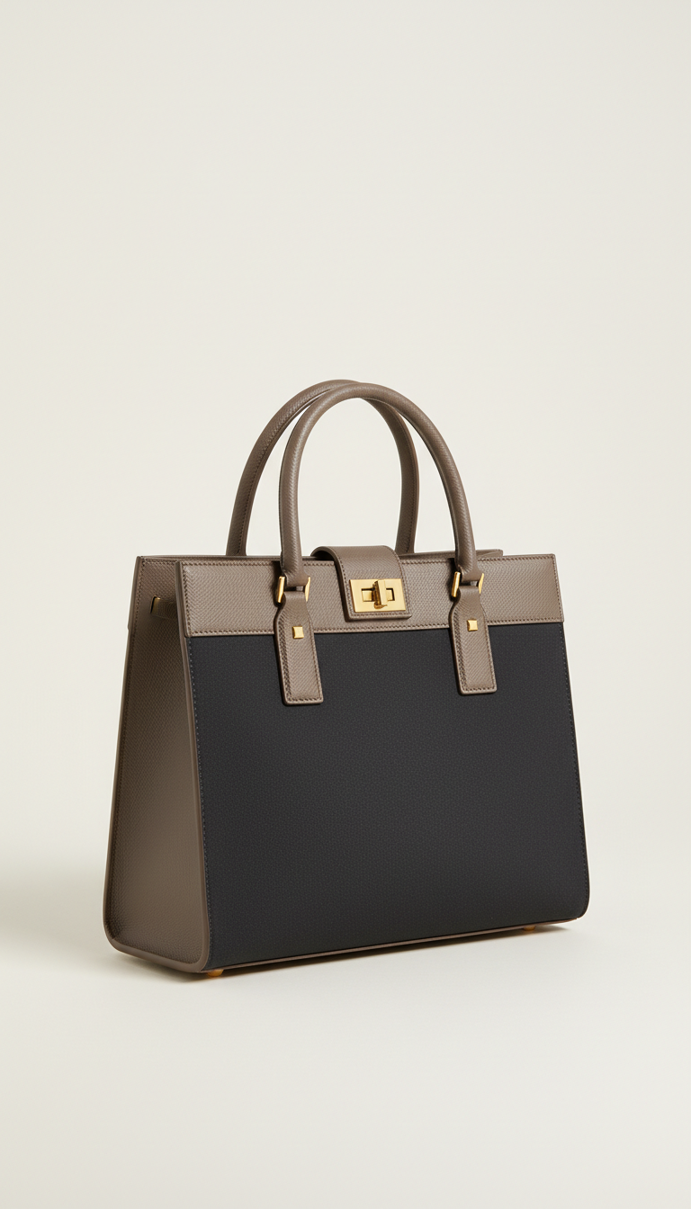 Bolso tote estructurado signature