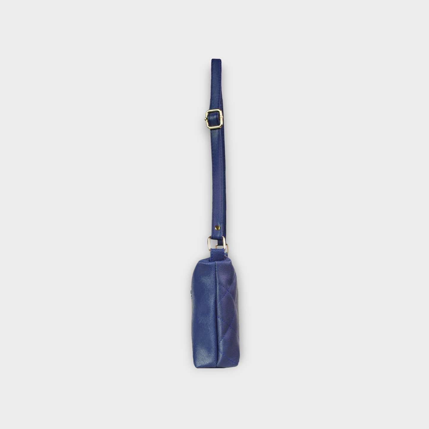 Bolso Cuba Azul Con Monedero