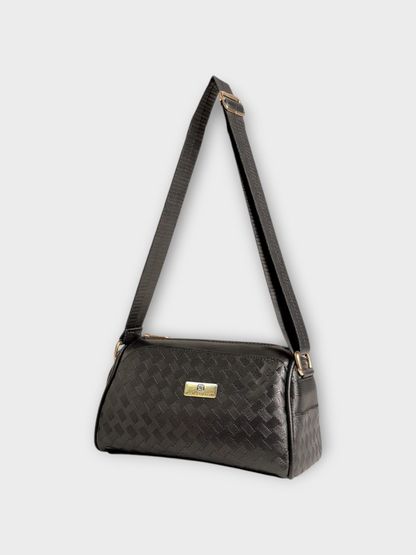 Bolso manos libres Dana Tres Compartimientos - Beige y Negro - Envío Gratis