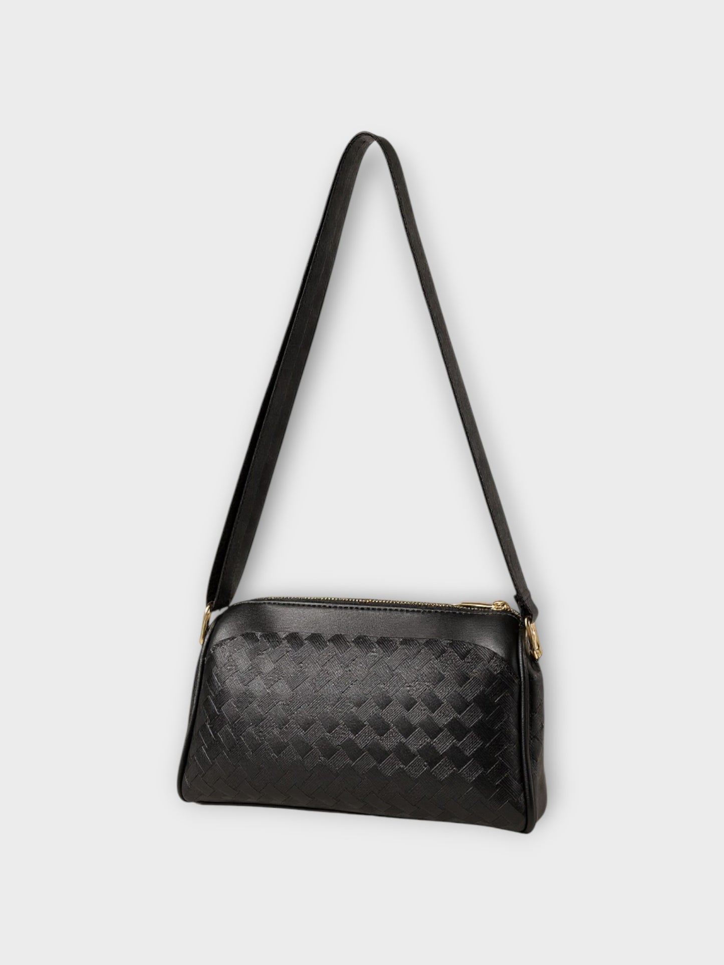 Bolso manos libres Dana Tres Compartimientos - Beige y Negro - Envío Gratis