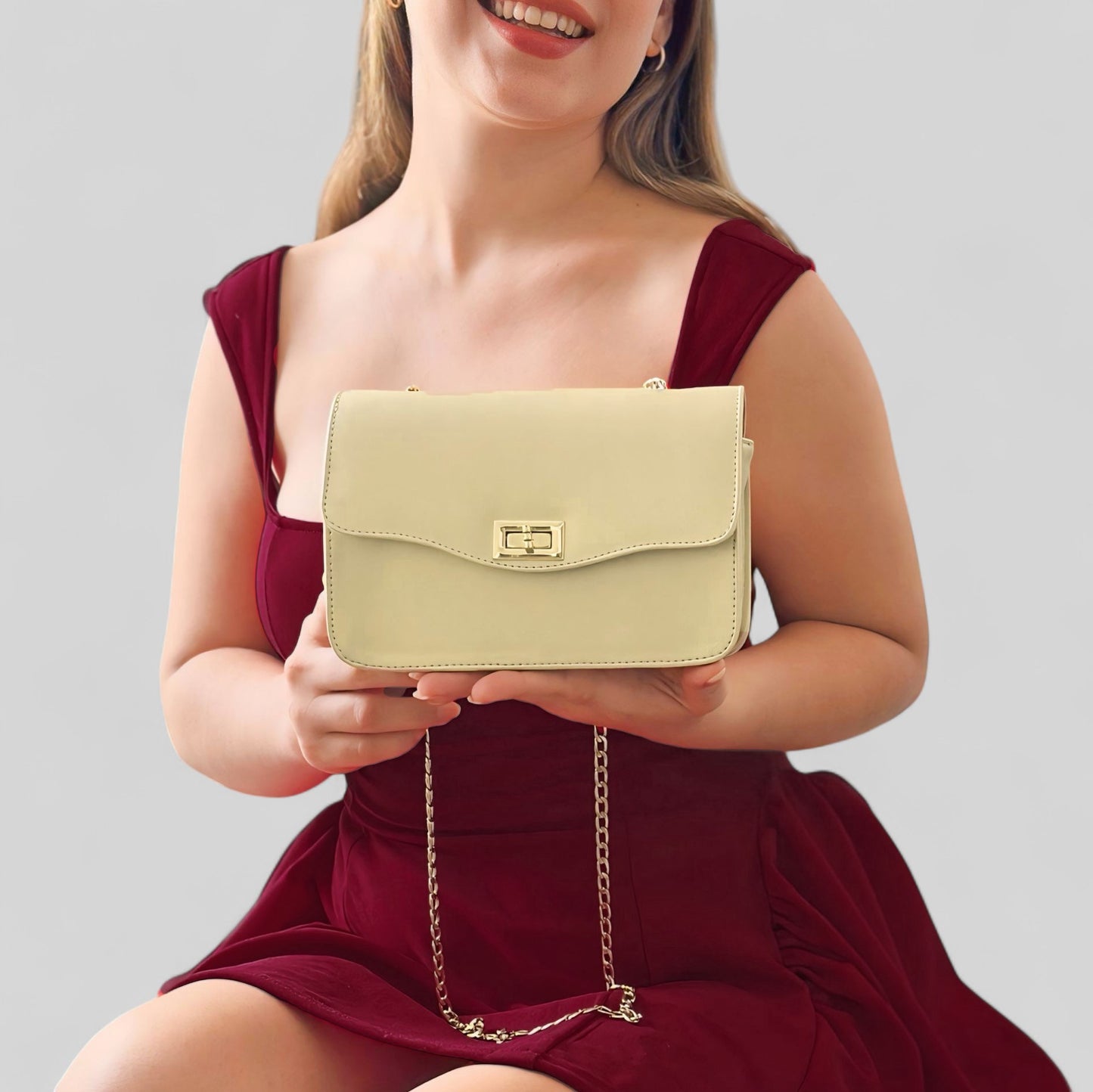 Bolso Diva Dorado