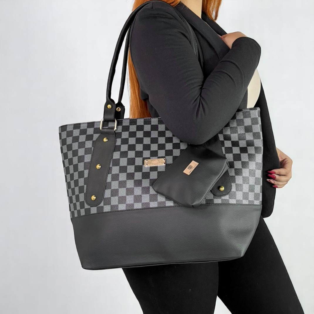 Cartera Gala Negro con Accesorio