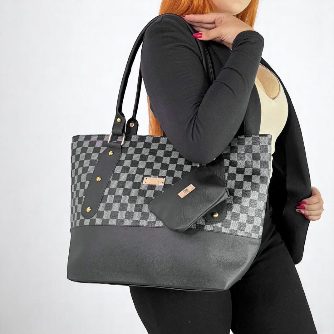 Cartera Gala Negro con Accesorio