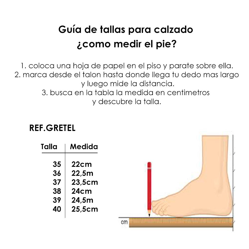 Sandalia Gretel Bronce