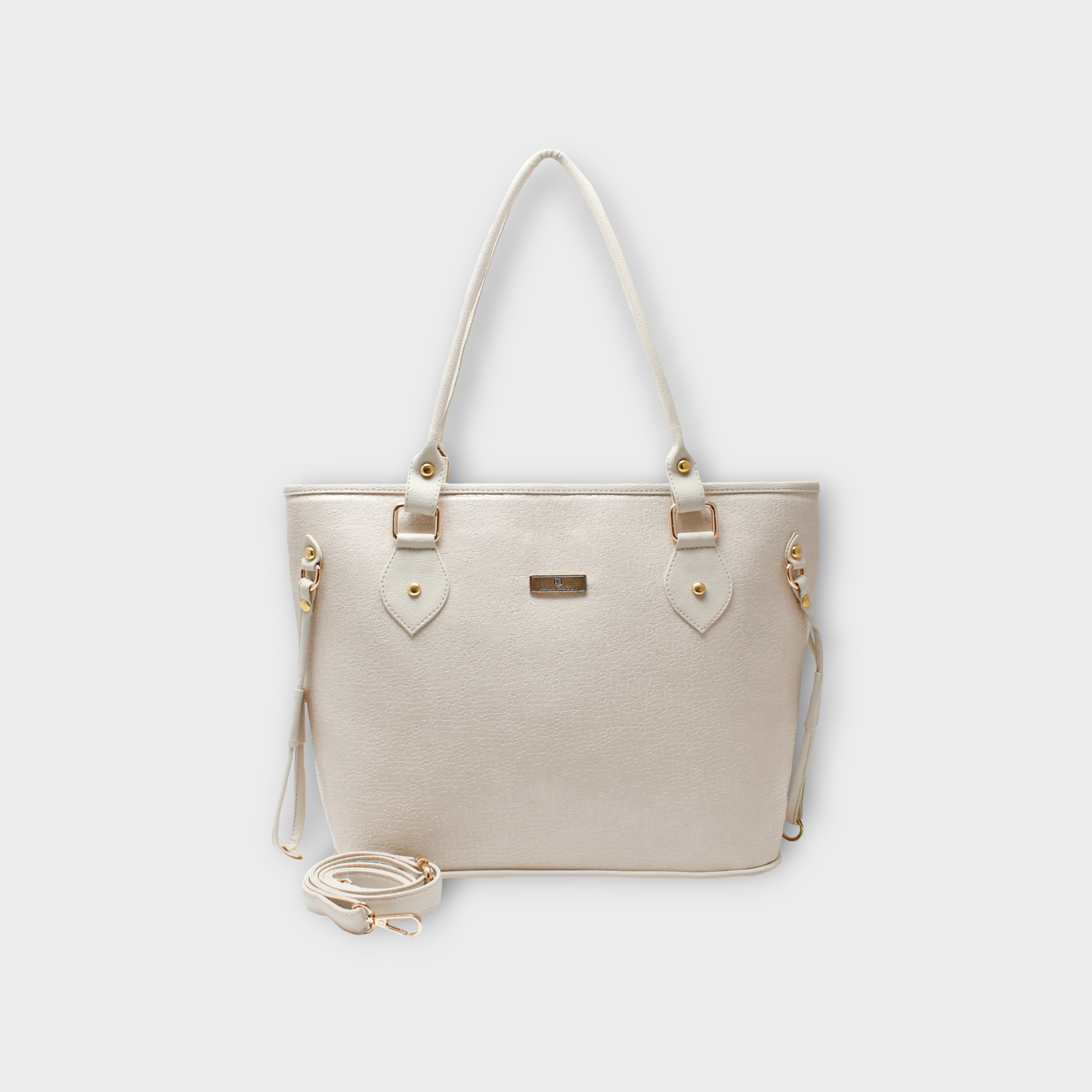 Cartera Tote Jade Beige