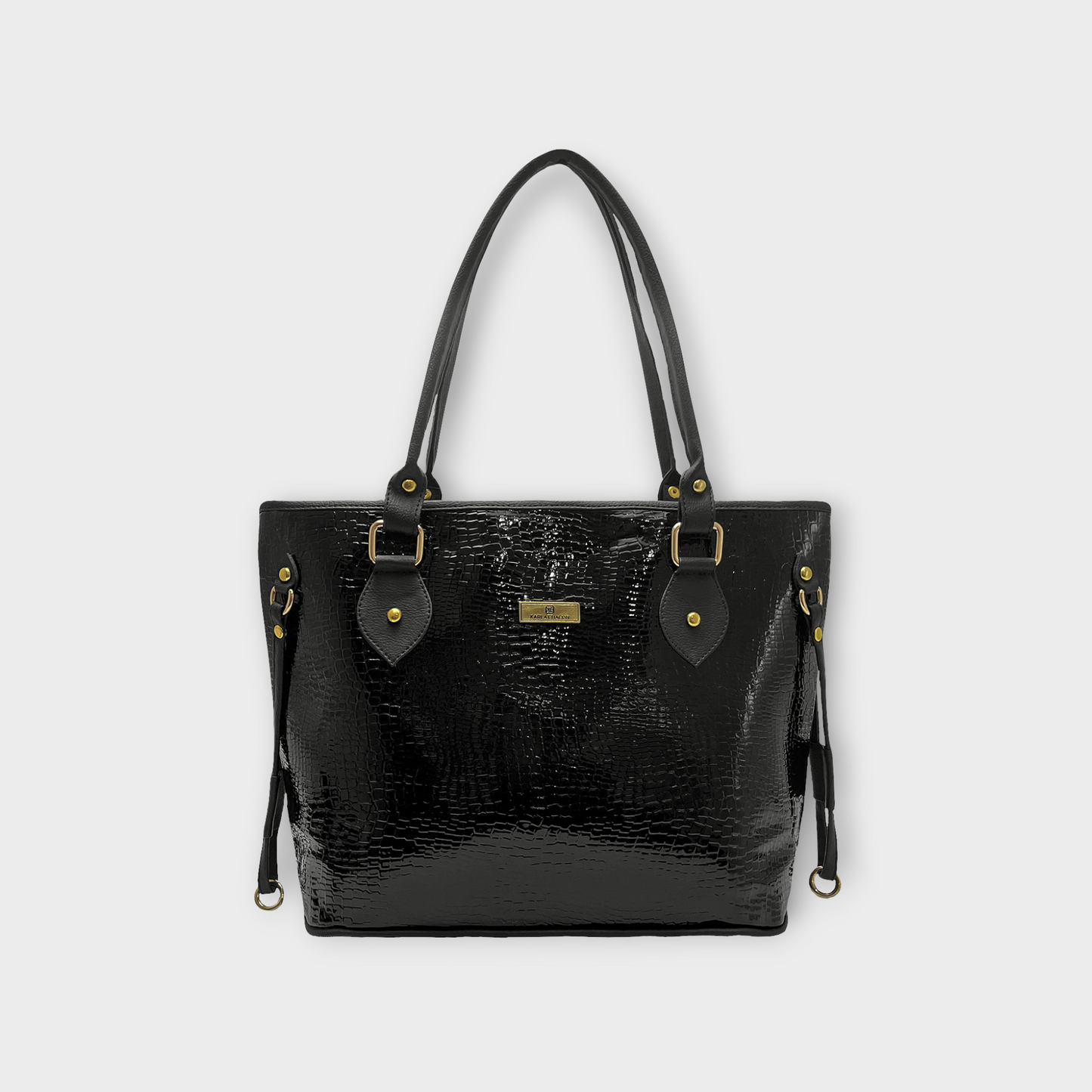 Cartera Tote Jade Negro