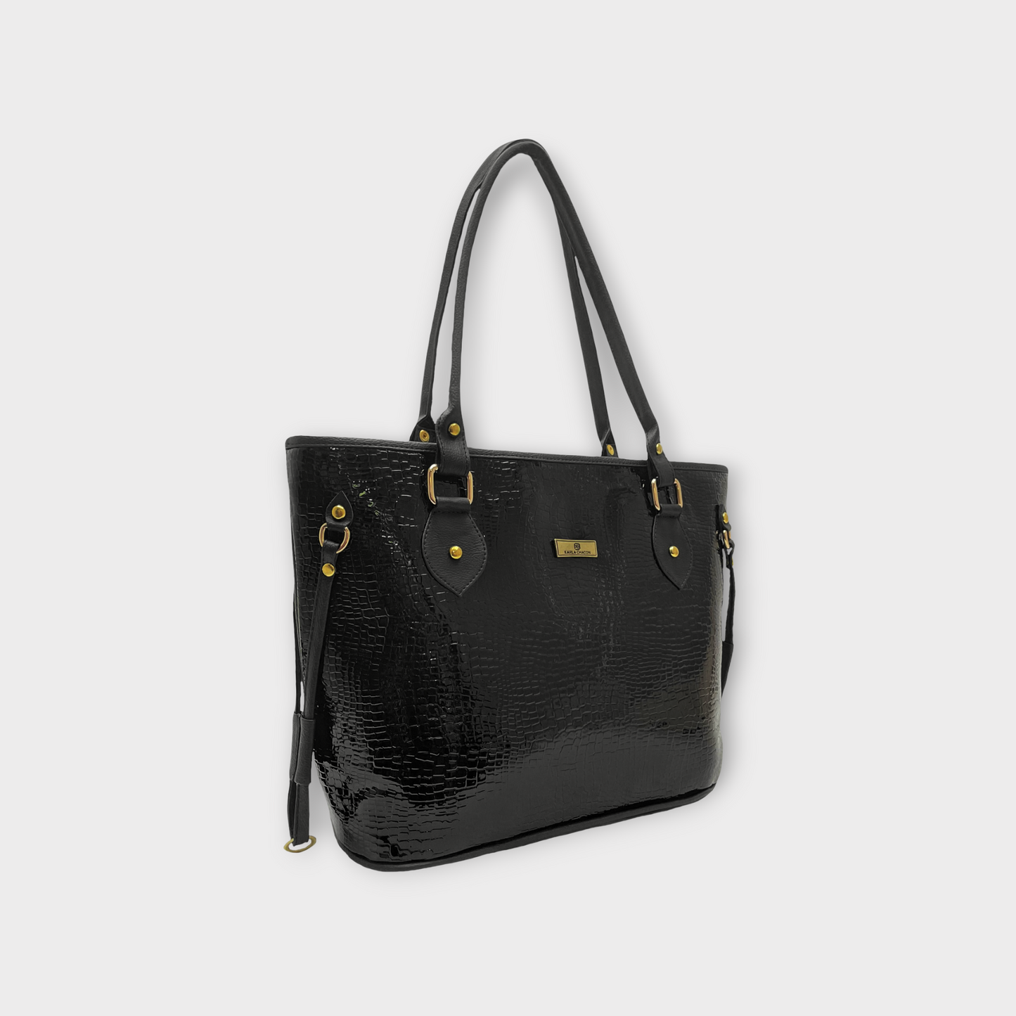 Cartera Tote Jade Negro