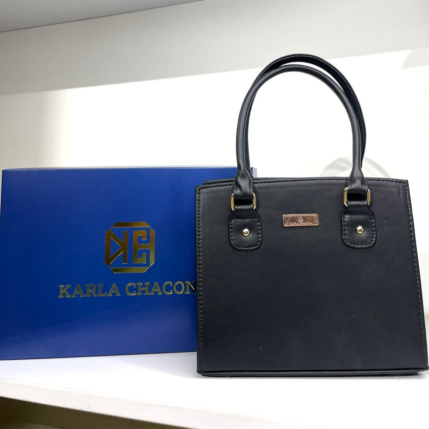 Bolso Jess Negro Con Correa Ajustable