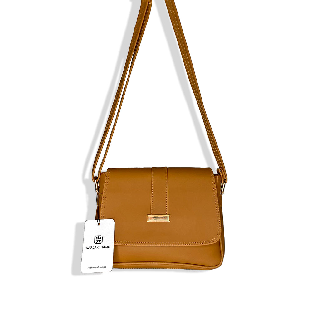 Bolso Manos Libres Lady Miel KARLA CHACON