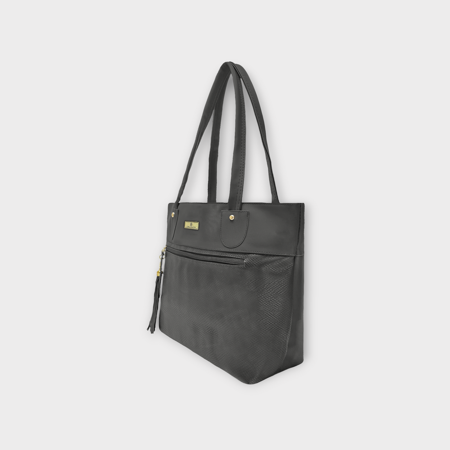 Cartera Luna Negro Con Accesorio