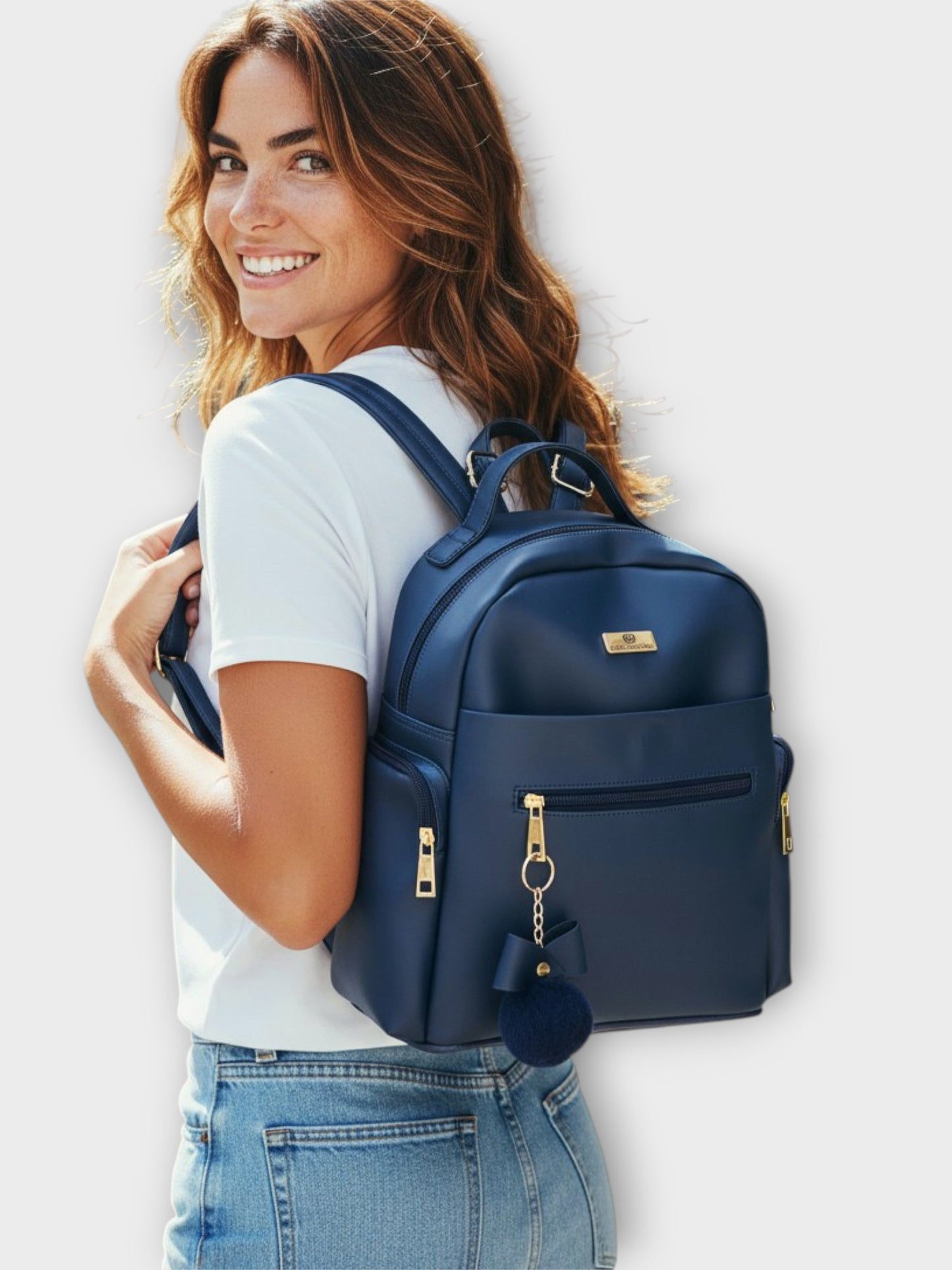 Morral Casual Naty Azul