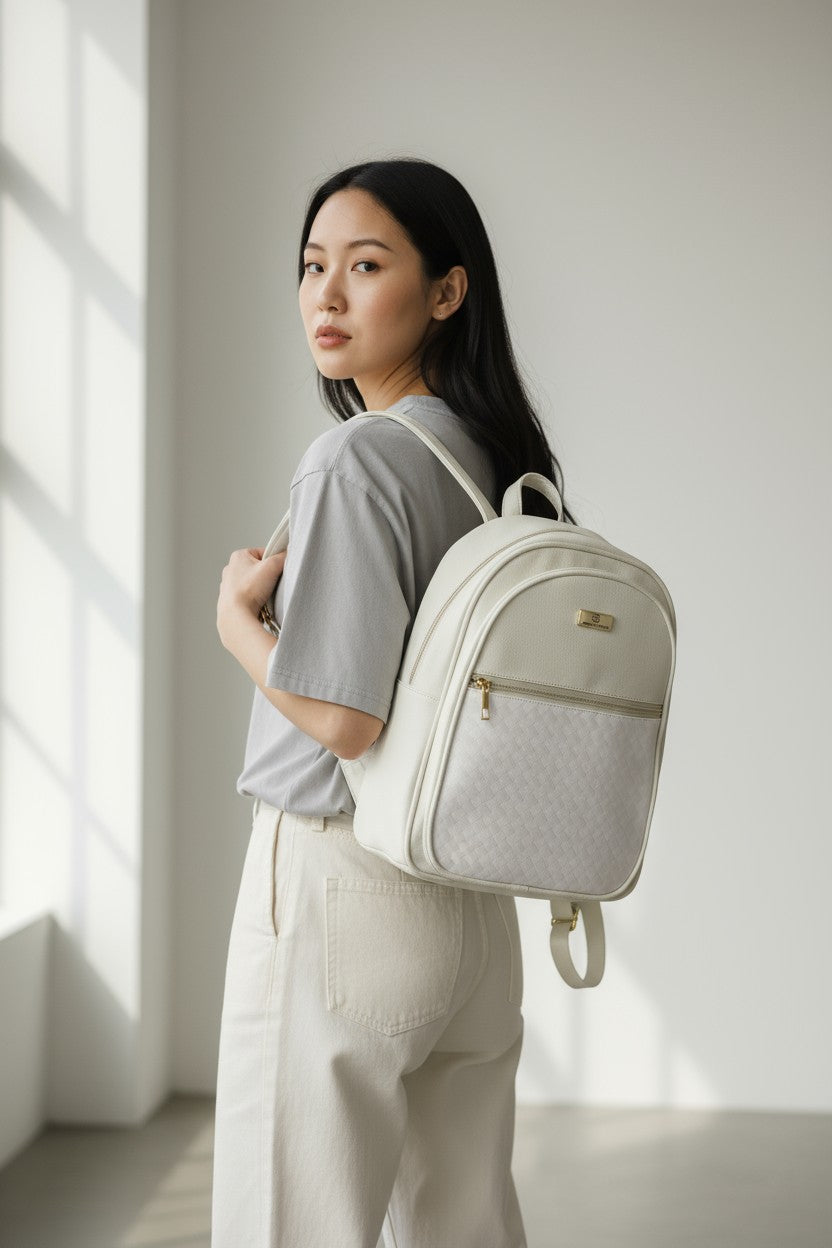 Morral Casual Mujer Nely Beige