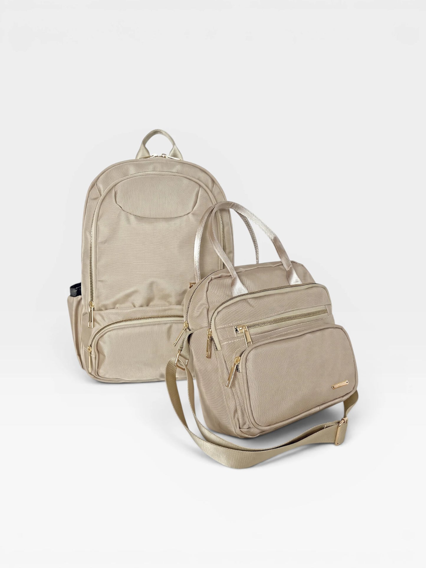 Set Dos Piezas Morral + Bolso Mediano — Oana & Elen