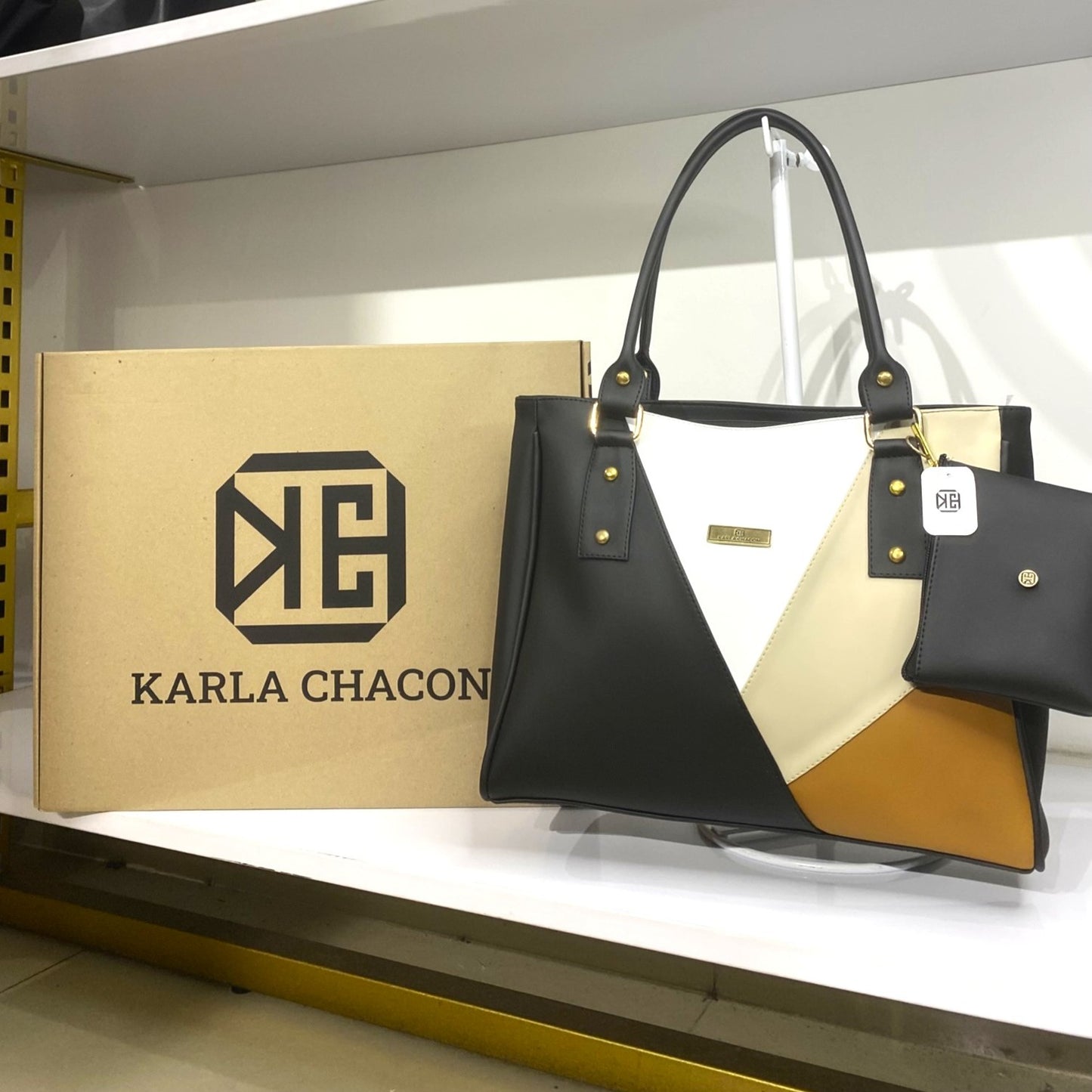 Cartera Olga Negro con Accesorio
