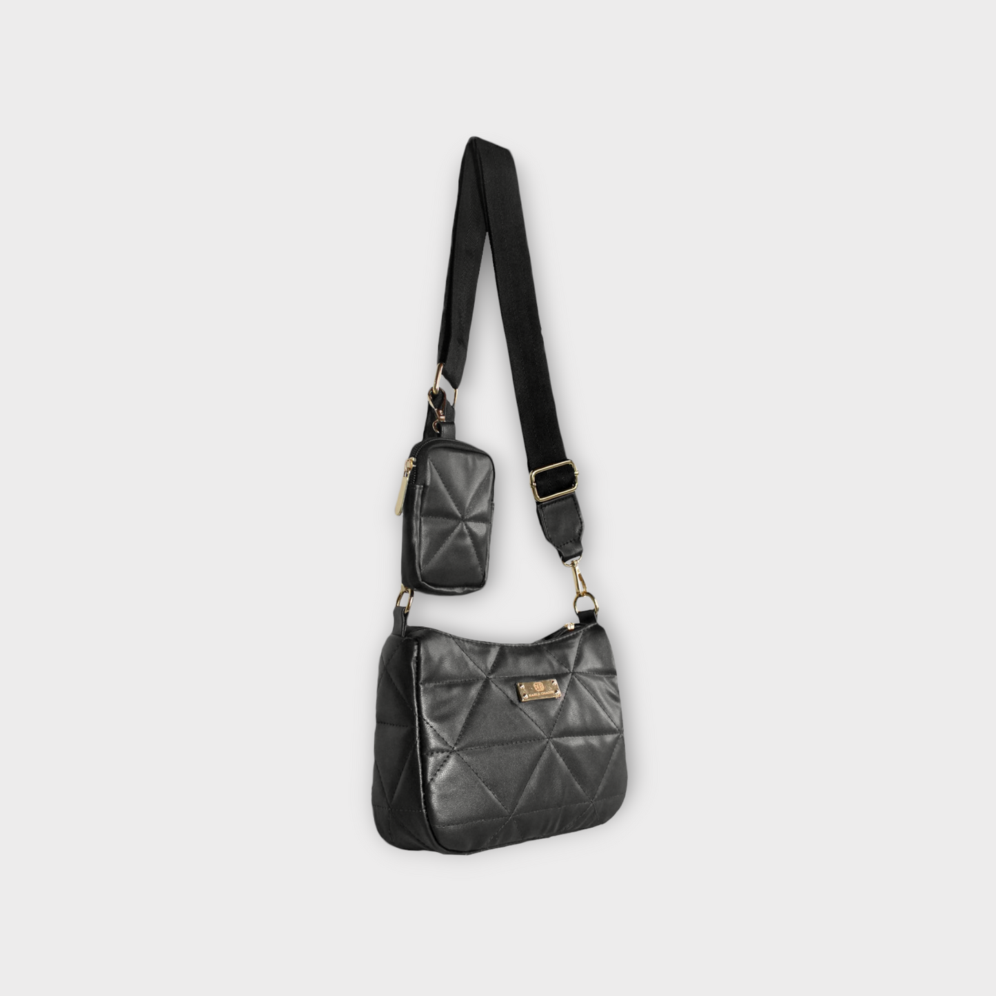 Bolso Rina Negro con Monedero