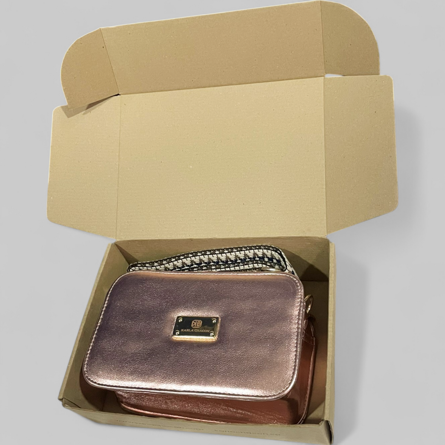 Bolso Vega Oro Rosa
