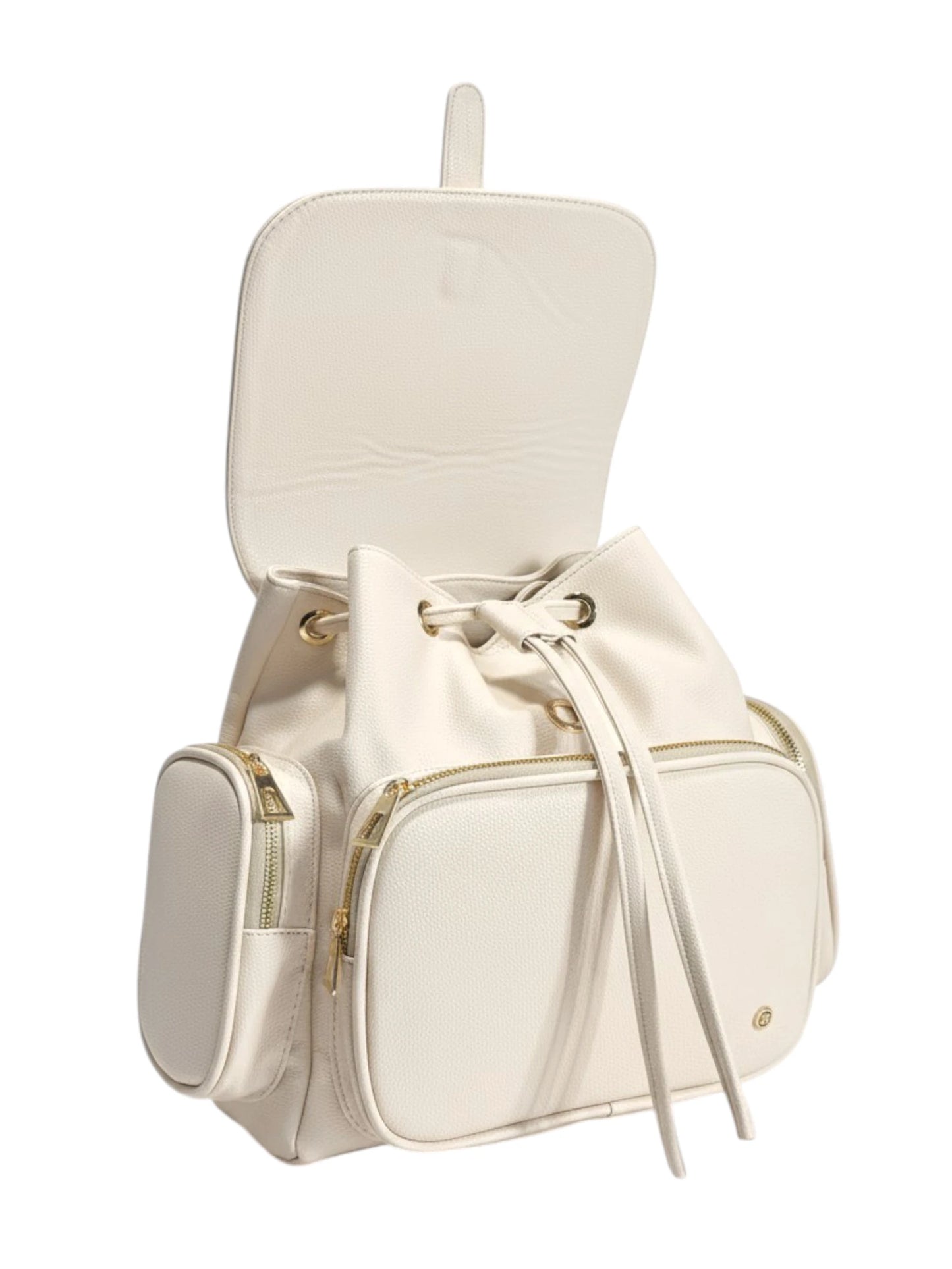 Bolso Morral Casual para Mujer con Herrajes Dorados y Múltiples bolsillos - (Abby)