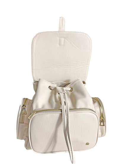 Bolso Morral Casual para Mujer con Herrajes Dorados y Múltiples bolsillos - (Abby)