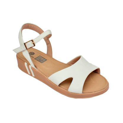 Sandalia Confort Arelis Blanco