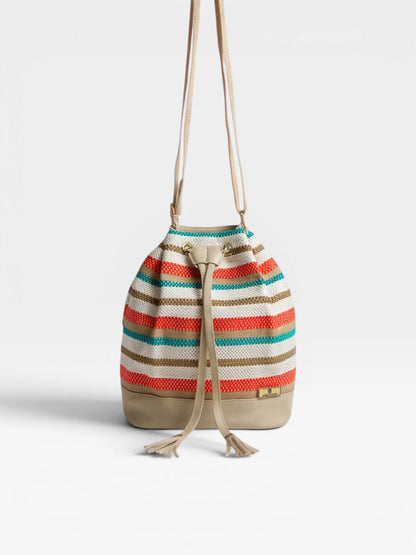 Bolso Bucket Manos Libres con Strap — Aria