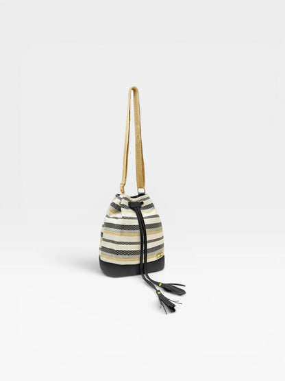 Bolso Bucket Manos Libres con Strap — Aria