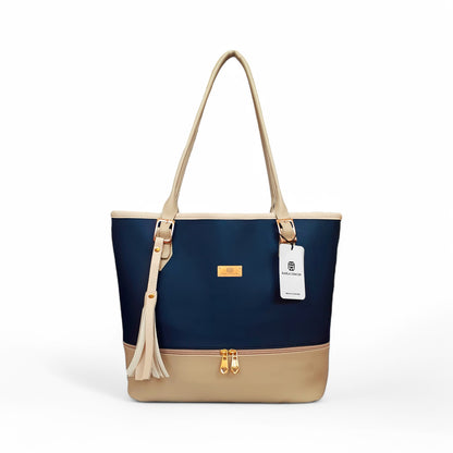 Cartera Asia Azul con Accesorio