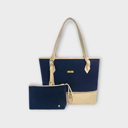 Cartera Asia Azul con Accesorio