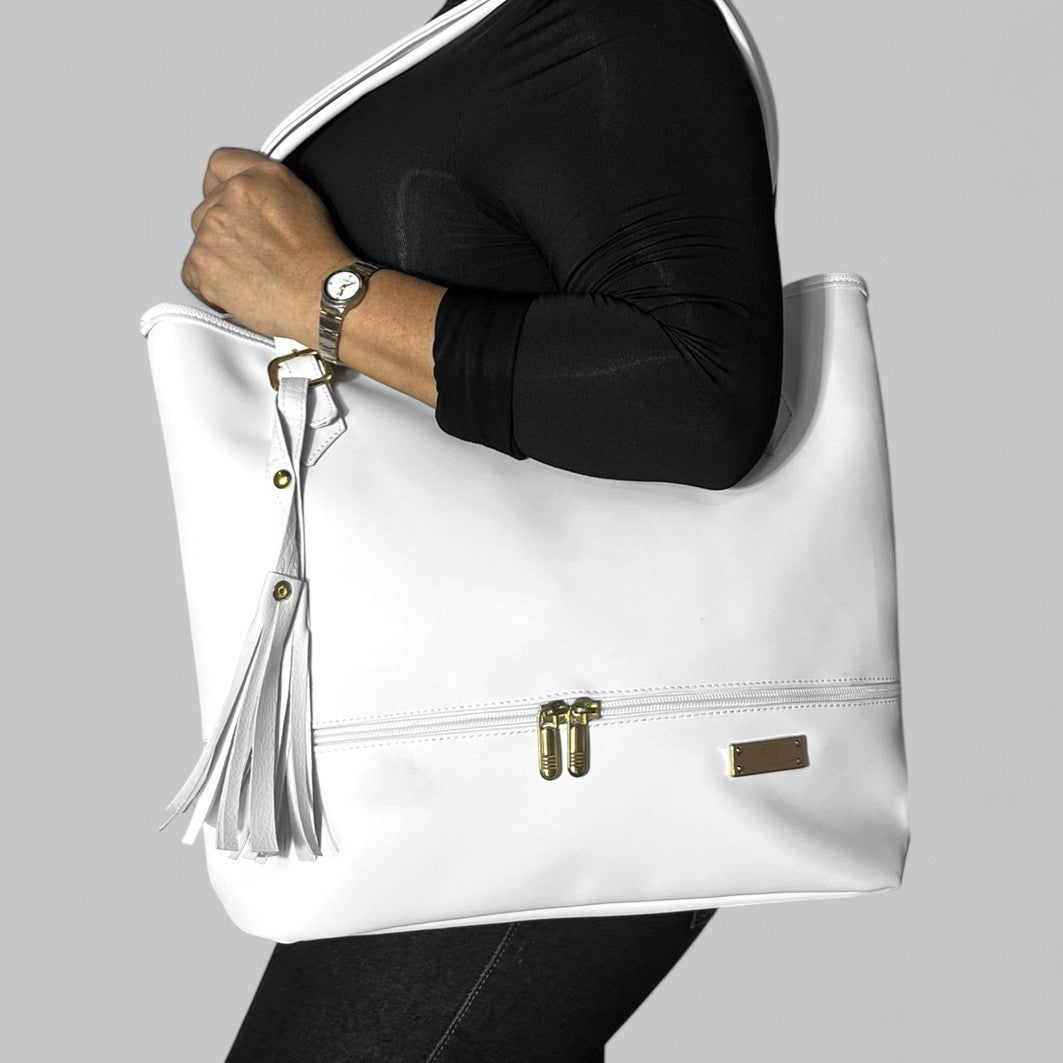 Combo Día de la Madre | Bolso Tote + Cosmetiquero + Manos Libres