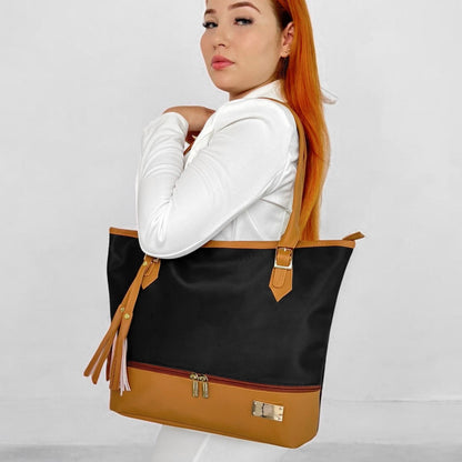 Cartera Asia Negro con Accesorio