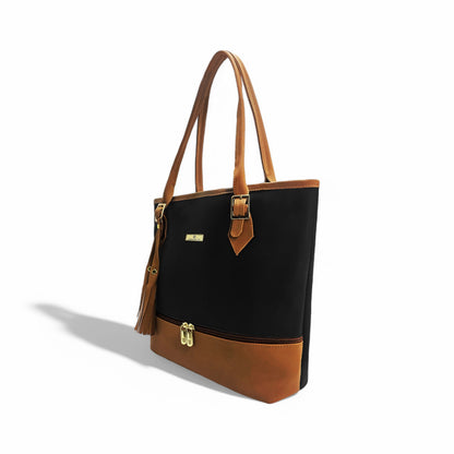 Cartera Asia Negro con Accesorio