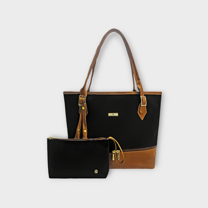 Cartera Asia Negro con Accesorio