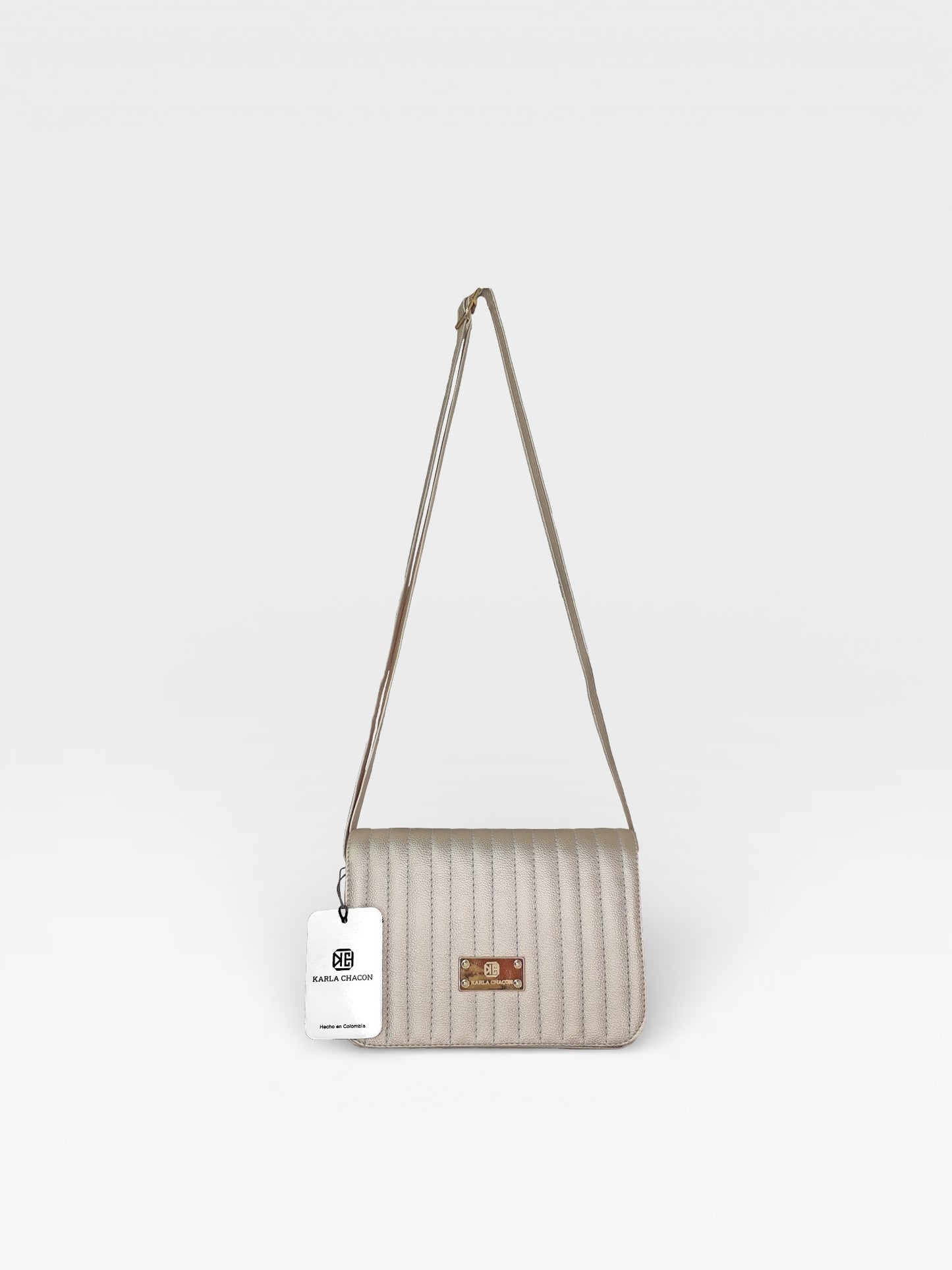 Bolso Baru Manos Libres - Dorado, Plateado y Negro