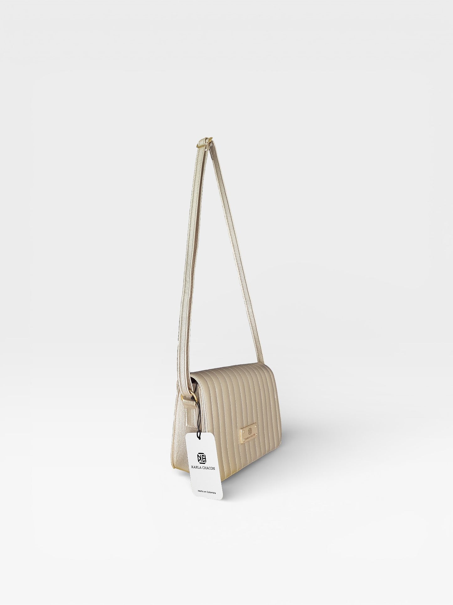 Bolso Baru Manos Libres - Dorado, Plateado y Negro