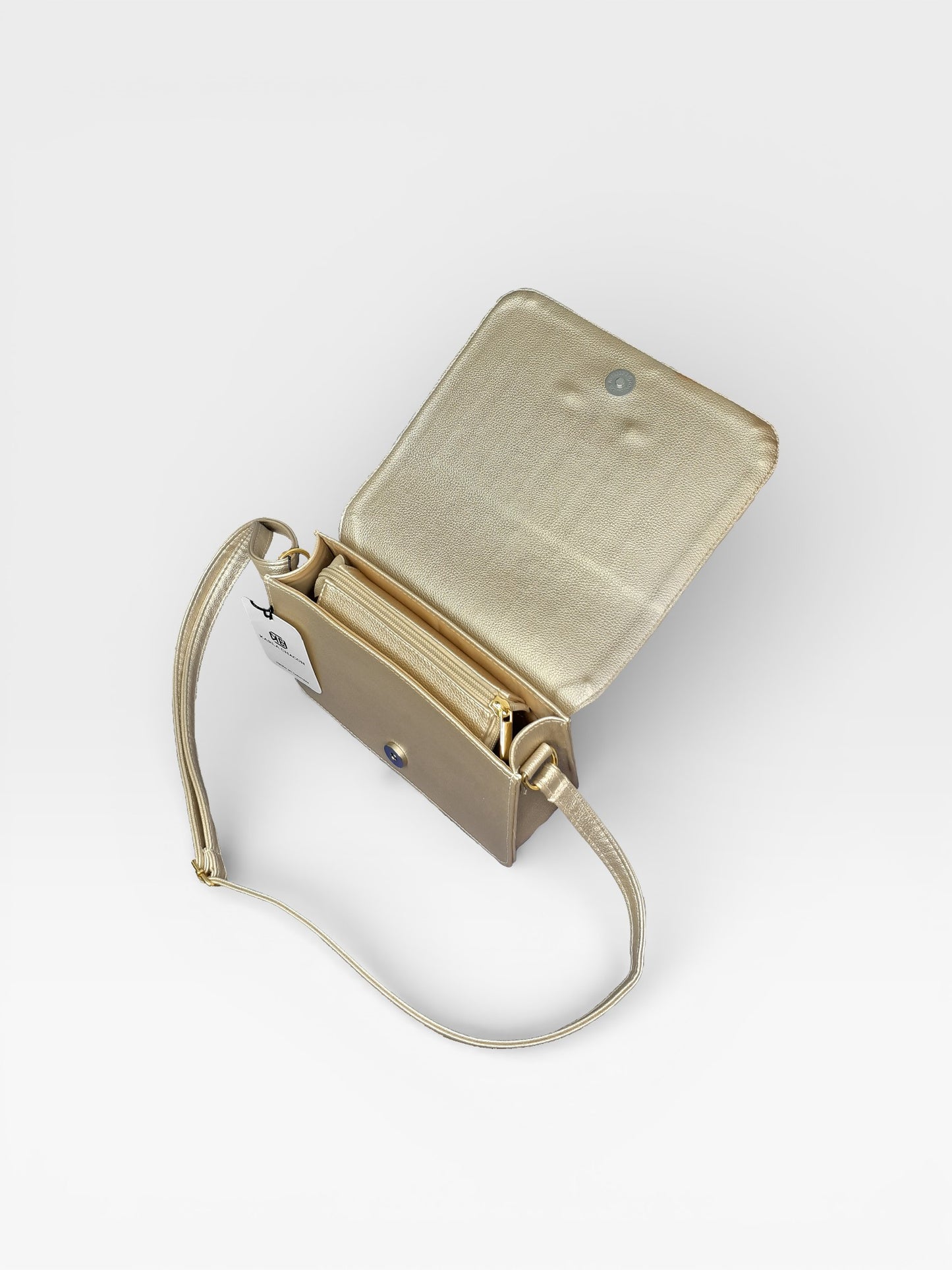 Bolso Baru Manos Libres - Dorado, Plateado y Negro