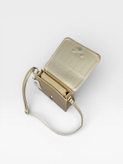 Bolso Baru Manos Libres - Dorado, Plateado y Negro