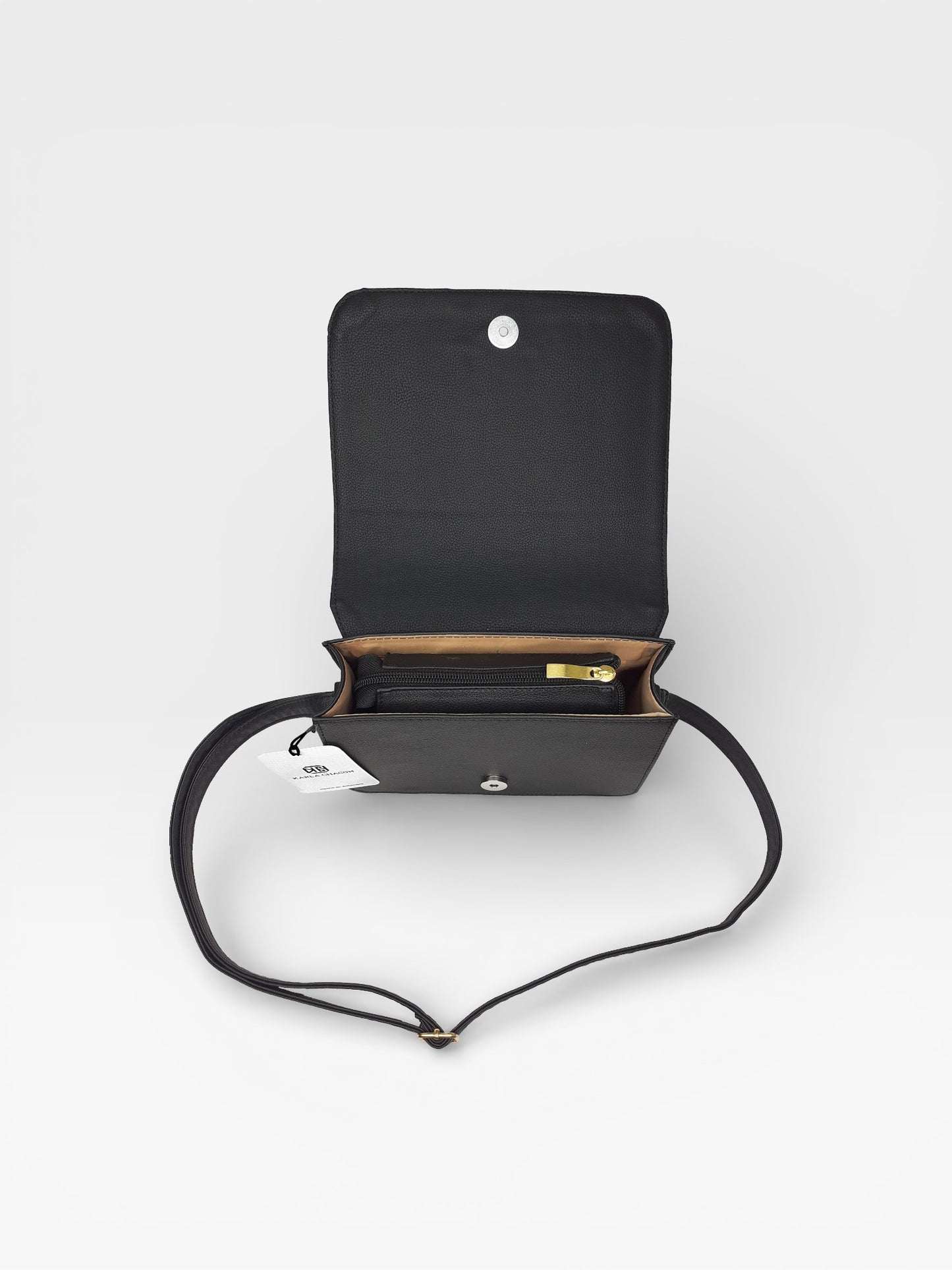 Bolso Baru Manos Libres - Dorado, Plateado y Negro