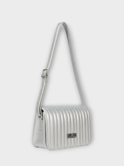 Bolso Baru Plateado