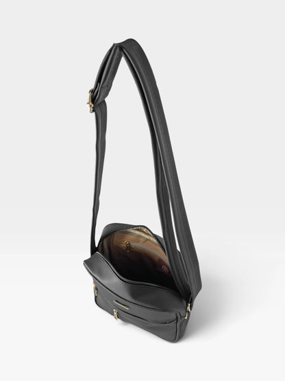 Bolso Crossbody Unisex — Blau