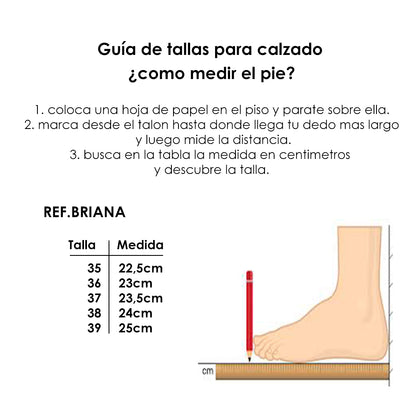 Sandalia Plataforma Briana Miel