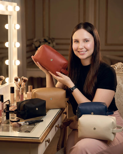 Cosmetiqueros Bolso Organizador Neceser Para Maquillaje o Viaje