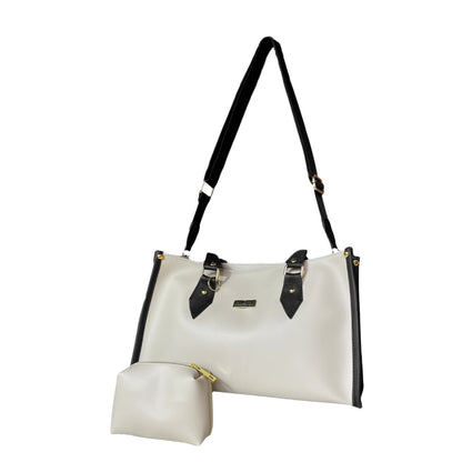 Bolso Cloe Beige con Monedero