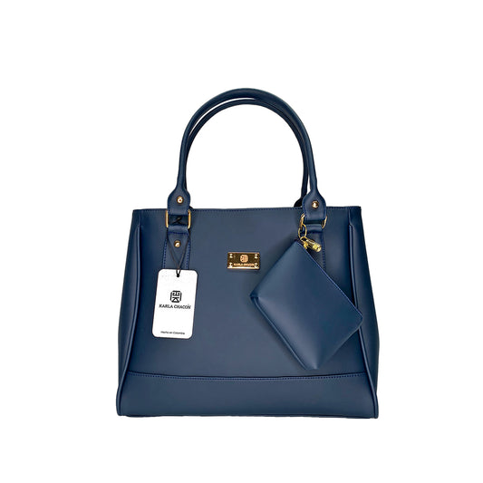 Bolso Crez Azul con Monedero