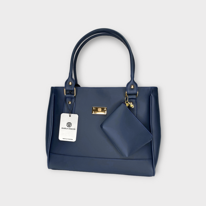 Cartera Crez Azul con Accesorio