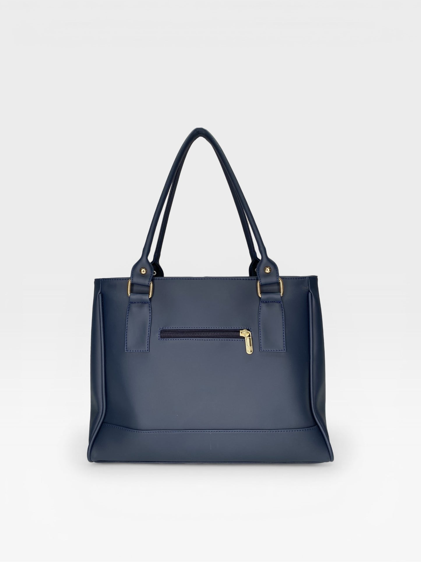 Bolso Cartera Tote con Monedero Azul (Crez)