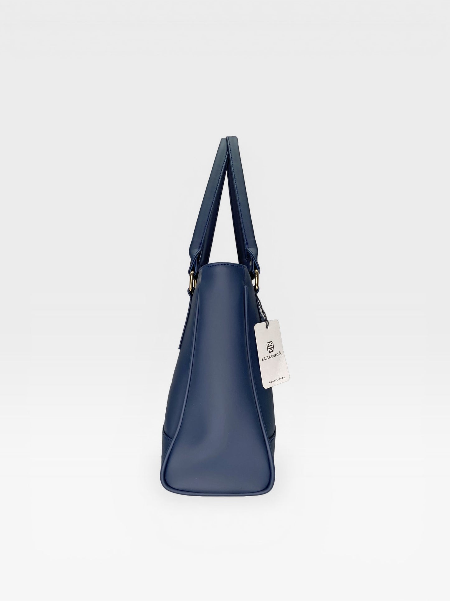Bolso Cartera Tote con Monedero Azul (Crez)