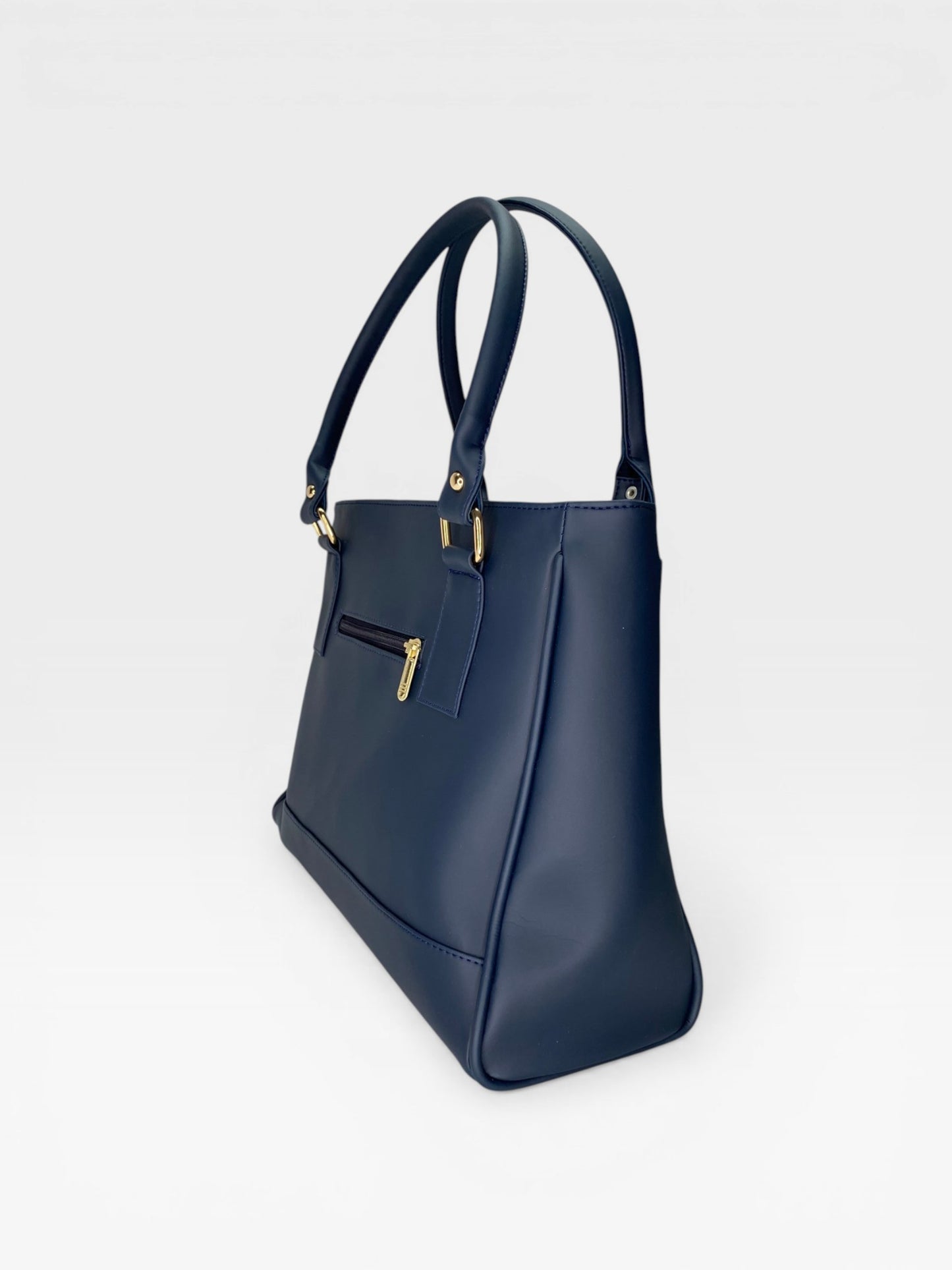 Bolso Cartera Tote con Monedero Azul (Crez)