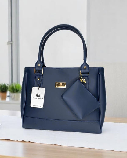 Cartera Crez Azul con Accesorio