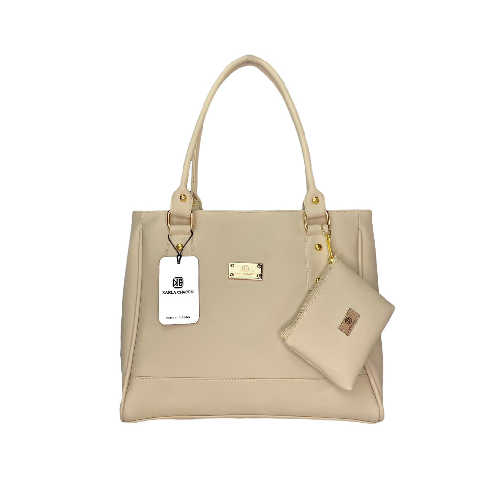 Bolso Crez Beige con Monedero