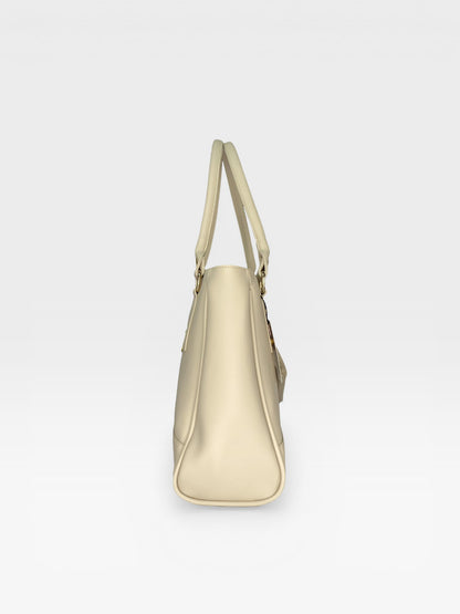 Bolso Cartera Tote con Monedero Beige (Crez)