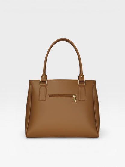 Cartera Crez Canela con Accesorio